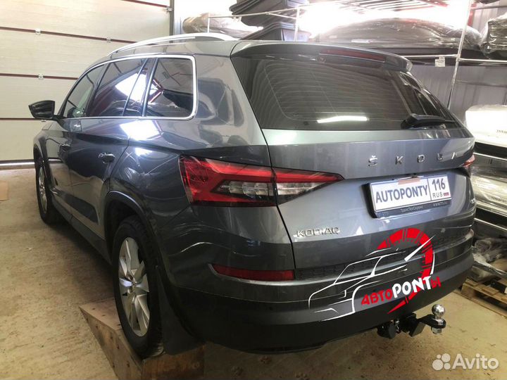 Фаркоп Skoda Kodiaq под квадрат