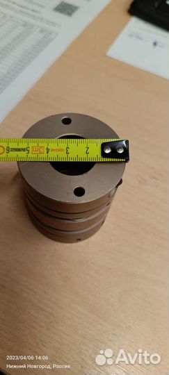 Муфта с жестким валом D25L75 мембранная