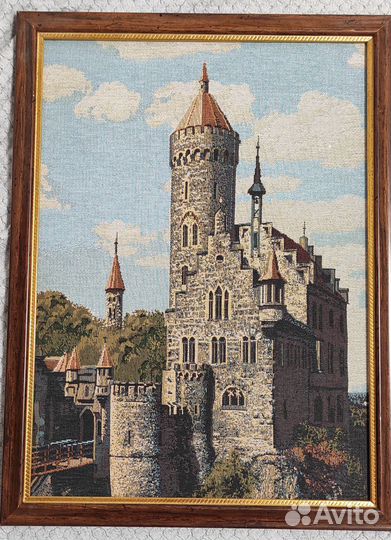 Картина гобелен замок Нойшванштайн