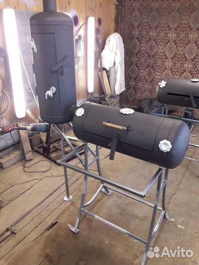 Мангал - коптильня