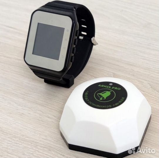 Пейджер вызова секретаря, кнопка вызова персонала