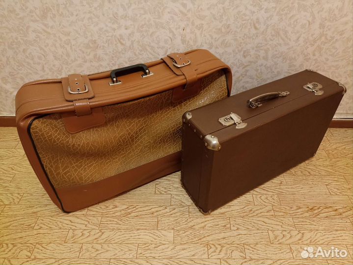 Чемоданы времен СССР (1952 и 1989 годы)