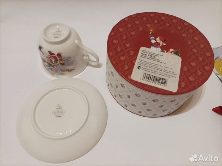 Чайная пара Bohemia Новый год