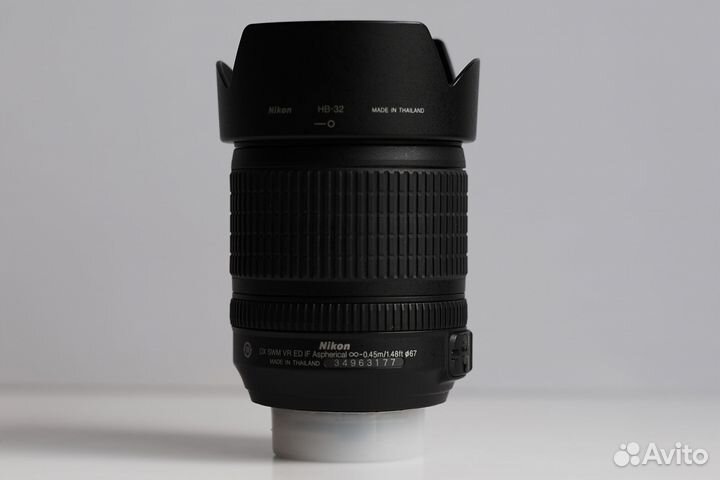 Nikon 18-105mm f/3.5-5.6G VR