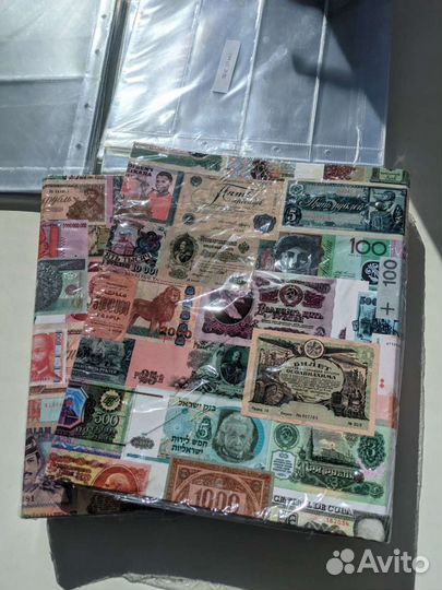 Альбомы для банкнот и листы новые