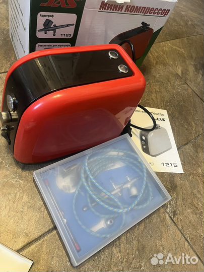 Мини компрессор gas 1215 аэрограф