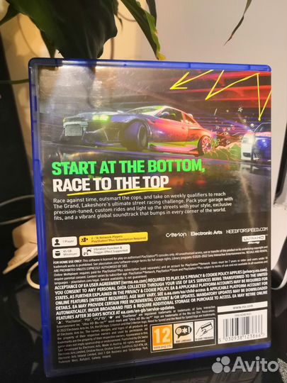 Need for speed unbound ps5 nfs диск