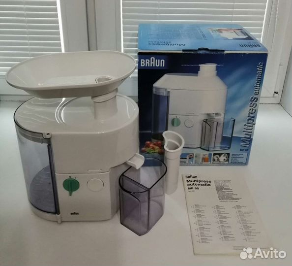 Соковыжималка braun MP 80 (4290)