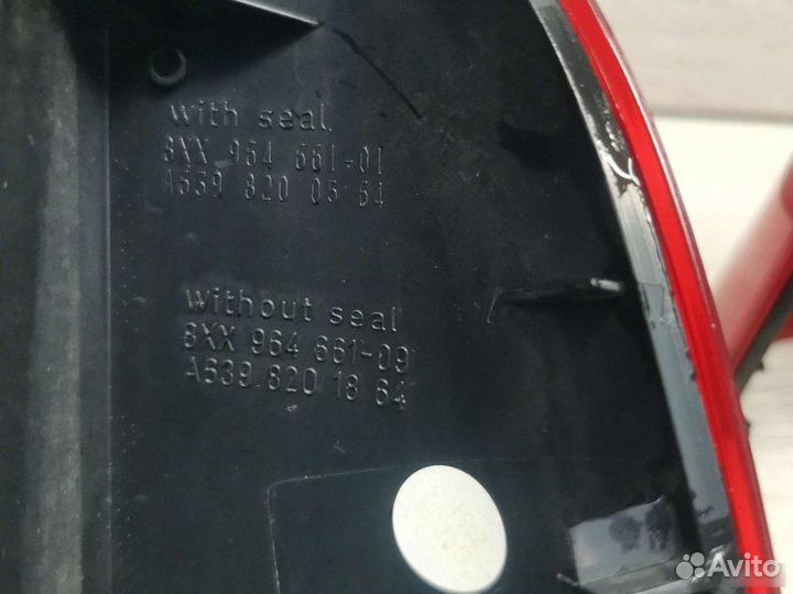 Фонарь Mercedes Vito W639