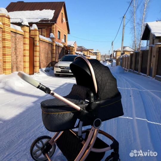 Коляска TL110 Черная