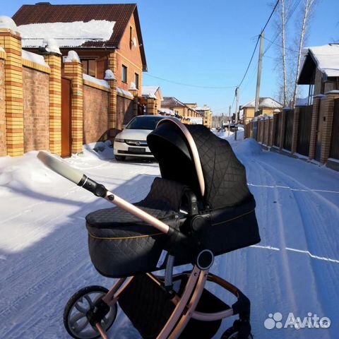 Коляска TL110 Черная