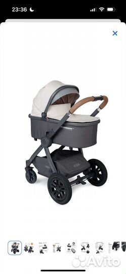 Коляска 2 в 1 Happy baby mommer pro