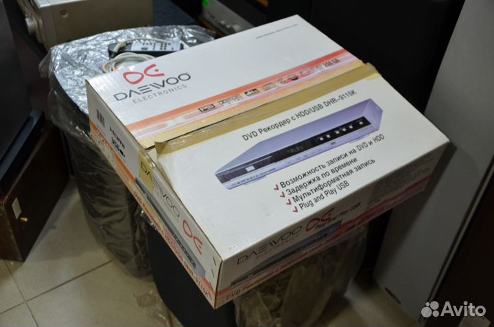 DVD-HDD рекордер Daewoo Electronics DHR-9115K