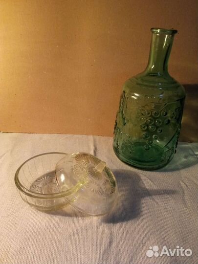 Банки штанглас и графин СССР