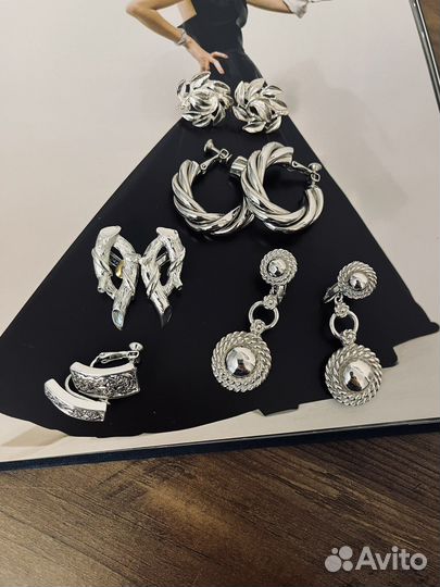 Винтажные серьги Napier Vendome