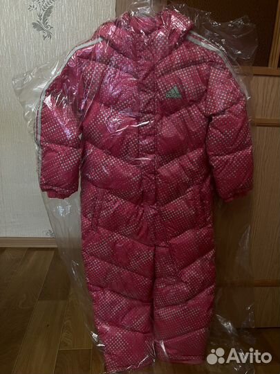 Зимний комбинезон для девочки 98 adidas