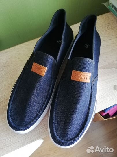 Кеды слипоны мужские