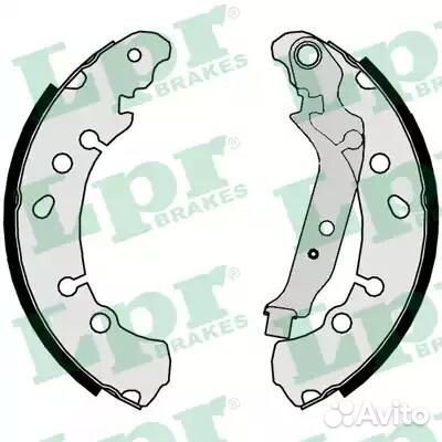 Колодки тормозные барабанные