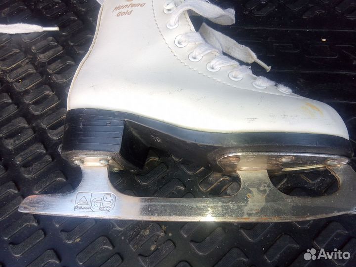 Коньки фигурные детские Graf Montana Gold, 29 раз