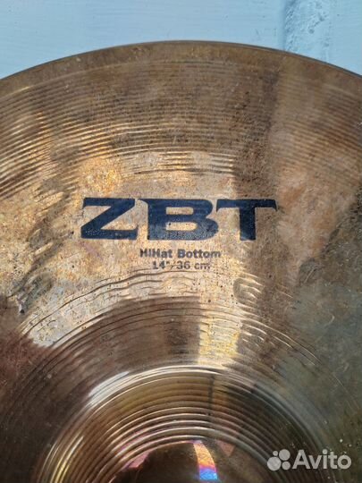 Тарелки Zildjian ZBT hi-hat, 14