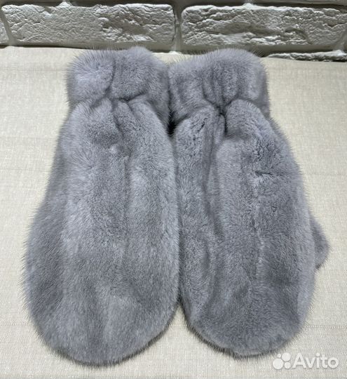 Варежки рукавицы из норки норковые