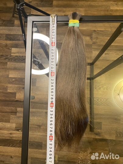 40 см, 100 гр натуральные волосы для наращивания