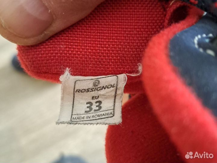 Лыжные ботинки rossignol детские размер 33