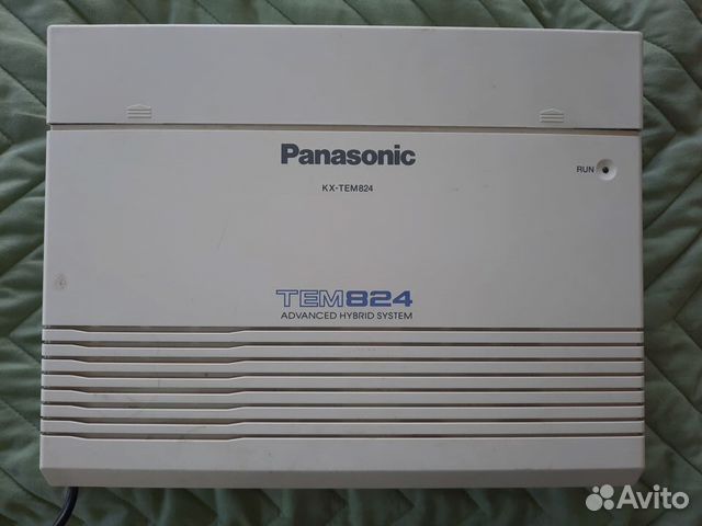 Мини атс Panasonic KX-TEM824 + телефон KX-T7735RU