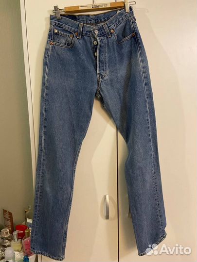 Женские джинсы levis 501 винтаж, l29, w32