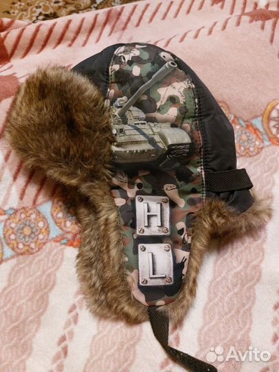 Зимняя шапка для мальчика