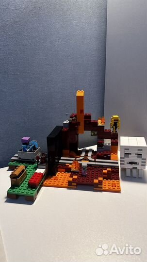 Конструктор lego minecraft