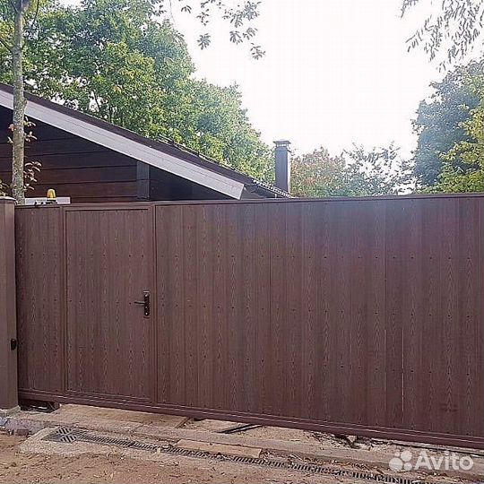 Забор из дпк