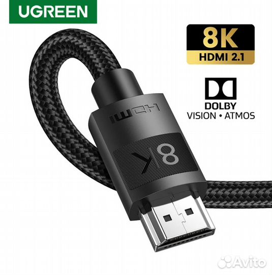 Кабель hdmi 2.1 Ugreen 8K 1M