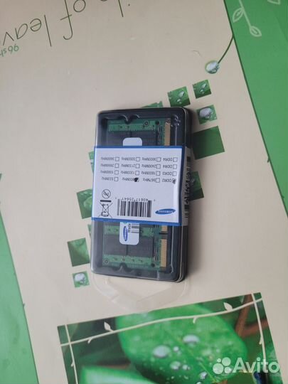 Sodimm ddr2 2gb samsung