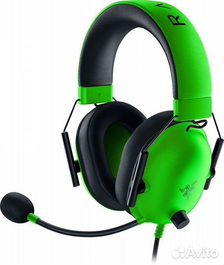 Игровые наушники Razer Blackshark V2 X 7.1 Green