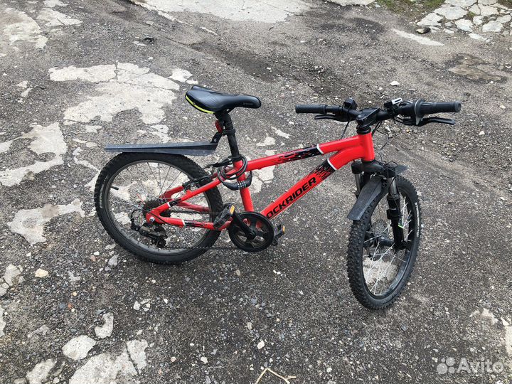 Rockrider st900, детский горный велосипед