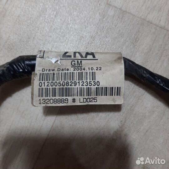 Проводка двери передняя правая Opel Astra H