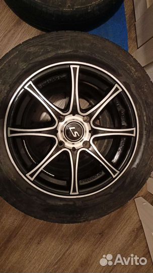Диски r14 4х108 с резиной