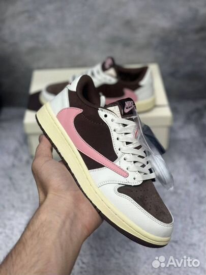 Кроссовки Nike Air Jordan 1 low x Travis Scott