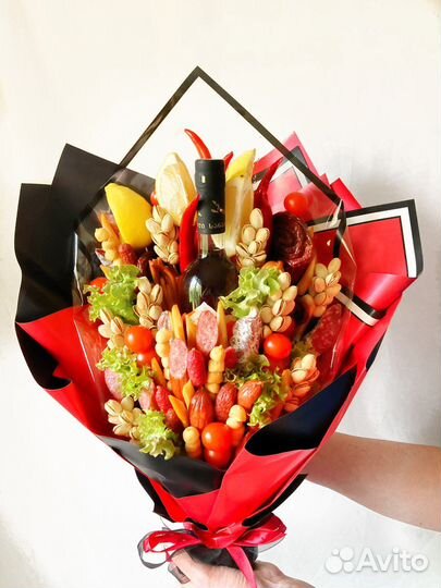 Мужские букеты съедобные/мужу/брату/дедушке/боссу