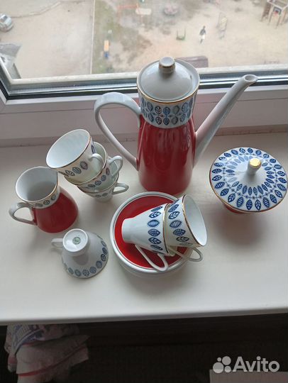 Кофейный сервиз гдр
