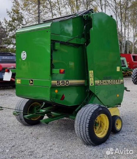 Пресс-подборщик John Deere 590, 1905