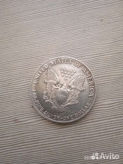 Монета 50 центов 1947 года