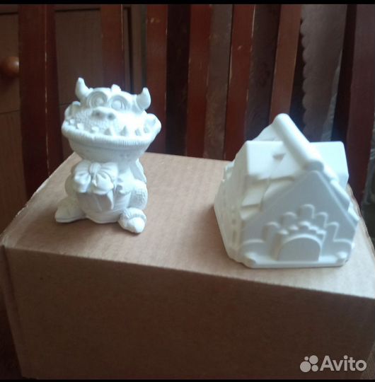 Гипсовые фигурки для раскрашивания