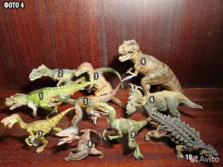 Динозавры фигурки Schleich Papo