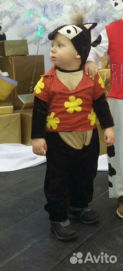 Новогодний костюм бурундука Дейла