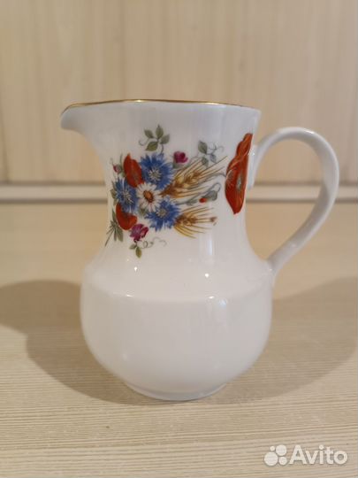 Молочник фарфор kahla ГДР