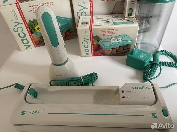 Набор Vacsy от Zepter вакууматор и контейнеры