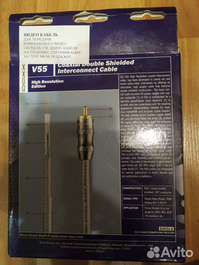 Кабели daxx. Daxx V 90