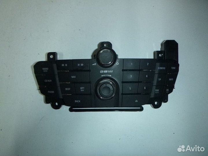 Магнитола (панель управления) opel insignia 2008